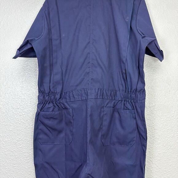 VTG BIG MAC PENNEYS BLUE COVERALLS MECHANIC / WORKWEAR UNIFORM 44Reg Dead Stock - Picture 12 of 16